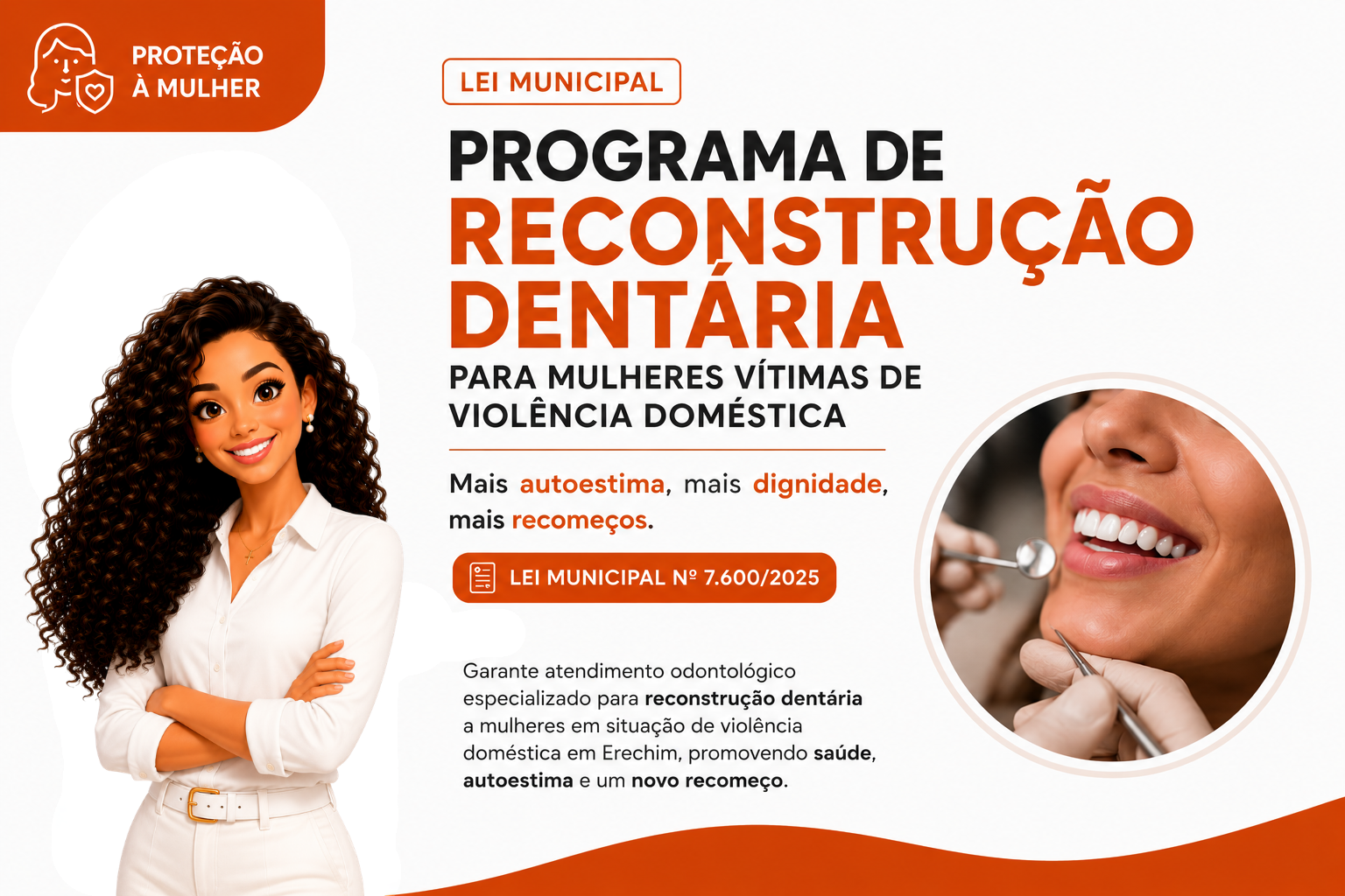 Programa de Reconstrução Dentária para Mulheres Vítimas de Violência Doméstica