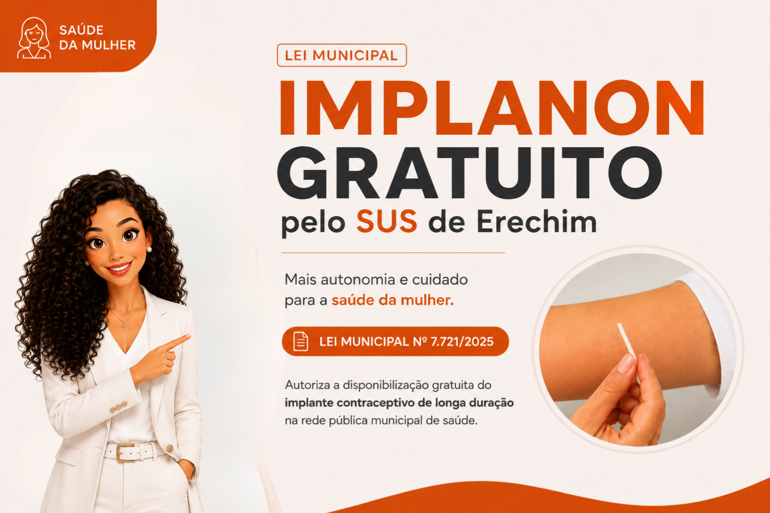Disponibilização do Implanon pelo SUS em Erechim